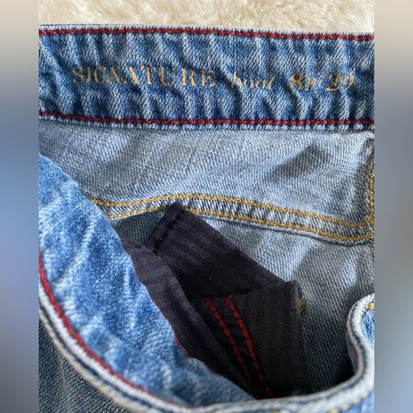 Talbots Signature Women's Boot Cut Blue Jean Sz 8P - Picture 3 of 9